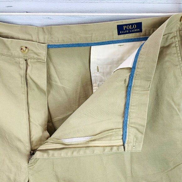 NEW Polo Ralph Lauren Men Chino Short Classic Fit 9" Hudson Tan Size 54B - Picture 4 of 12